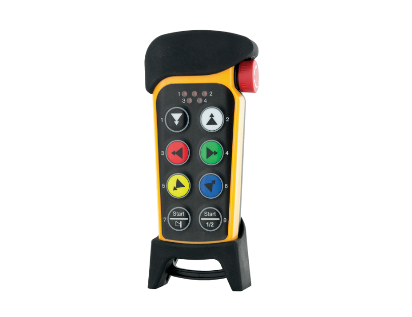 TeleRadio UAE dealer Panther Radio remote control transmitter for cranes and lifting equipment in Abu Dhabi, Dubai, Sharjah, Ras Al Khaimah, Umm Al Quwain UAE