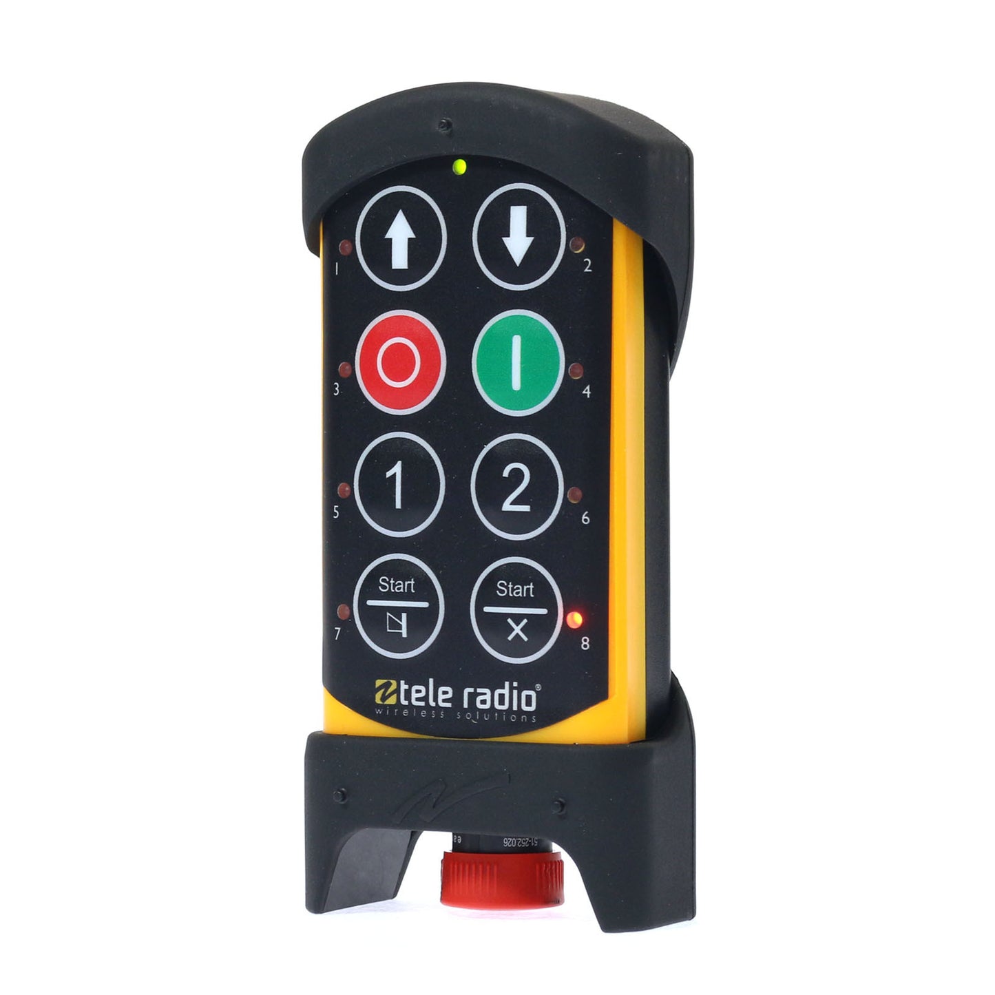 TeleRadio UAE dealer button type Radio remote control receiver for cranes and lifting equipment in Abu Dhabi, Dubai, Sharjah, Ras Al Khaimah, Umm Al Quwain UAE