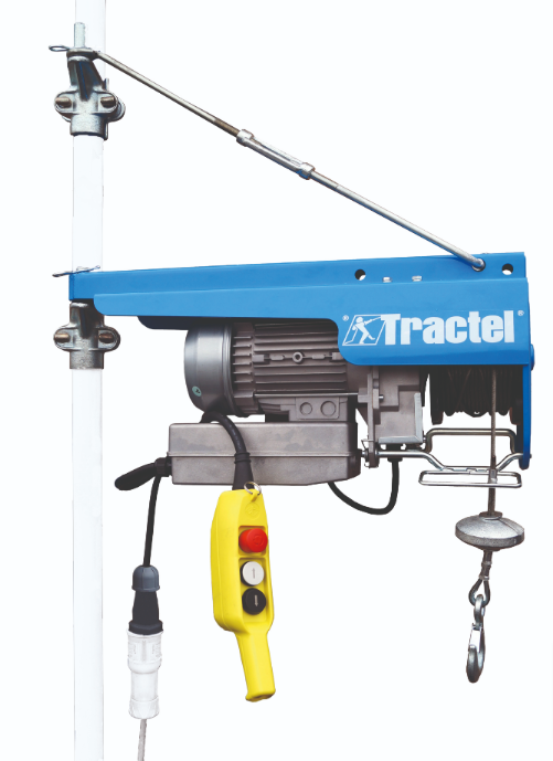 Tractel Electric Drum hoist for construction site from lifting equipment manufacturer in Abu Dhabi, Dubai, Sharjah, Ras Al Khaimah, Umm Al Quwain UAE