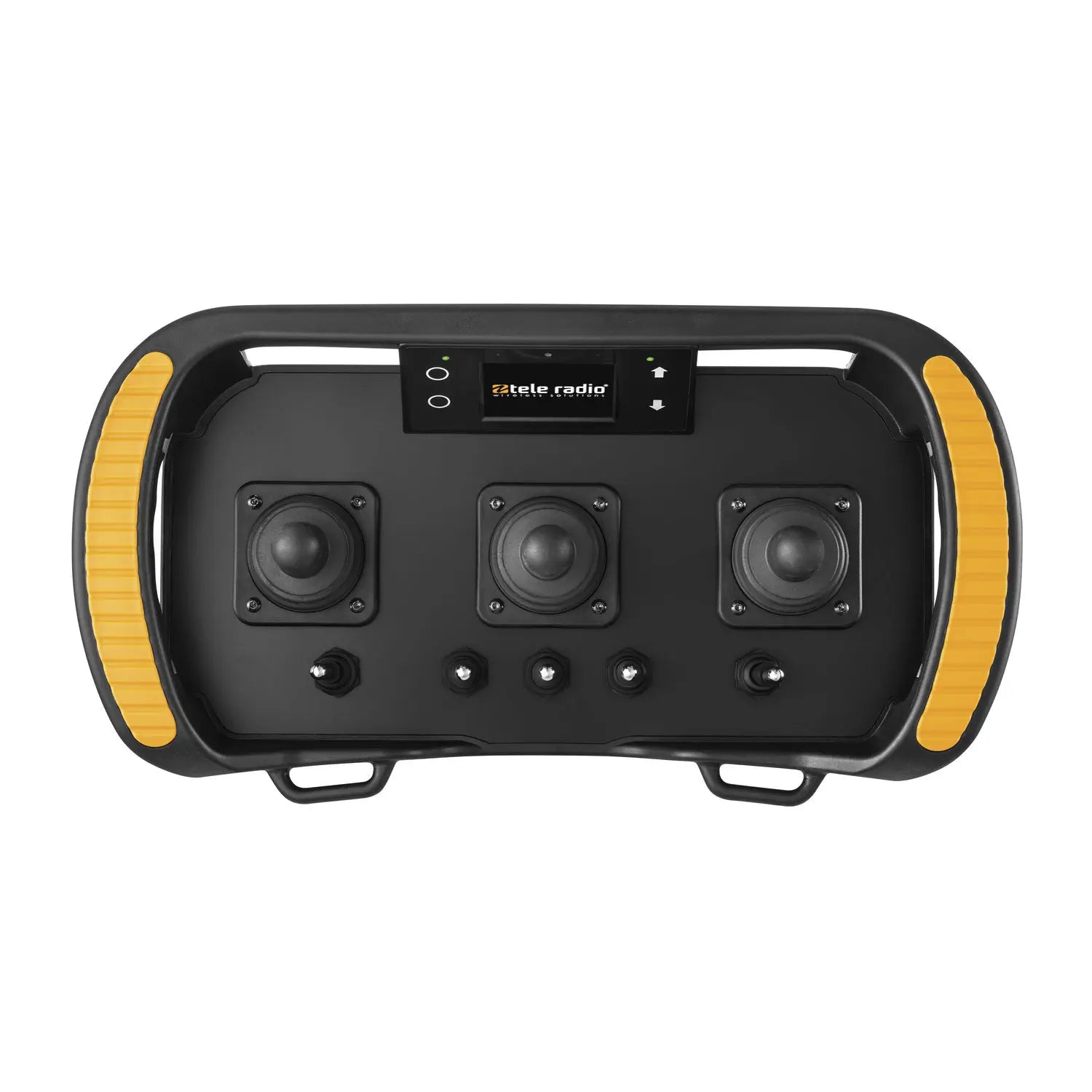 TeleRadio UAE dealer Joystick Radio remote control for cranes and lifting equipment in Abu Dhabi, Dubai, Sharjah, Ras Al Khaimah, Umm Al Quwain UAE