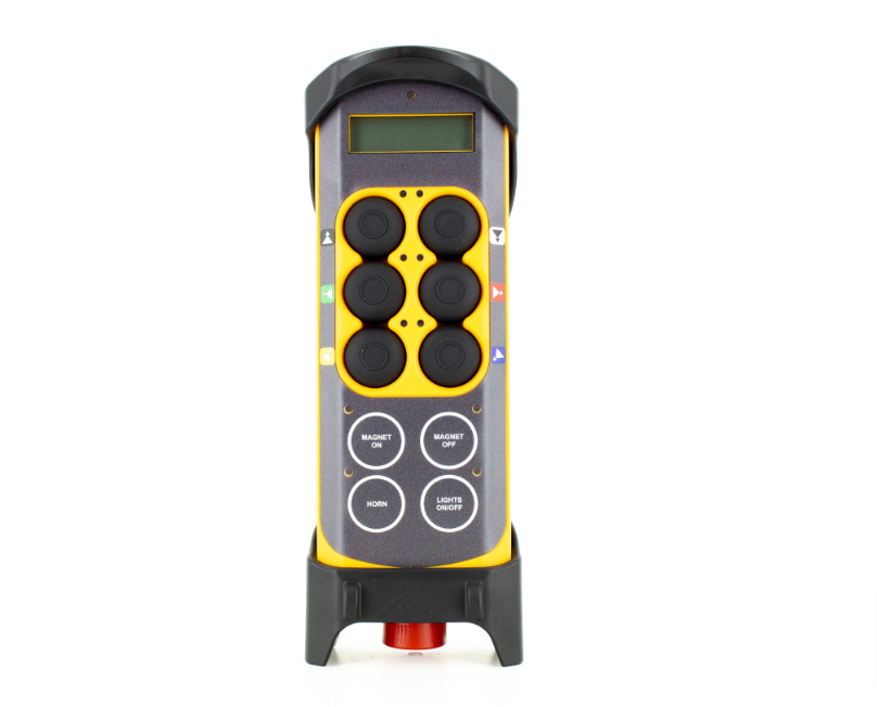 TeleRadio UAE dealer Tiger button type Radio remote control receiver for cranes and lifting equipment in Abu Dhabi, Dubai, Sharjah, Ras Al Khaimah, Umm Al Quwain UAE