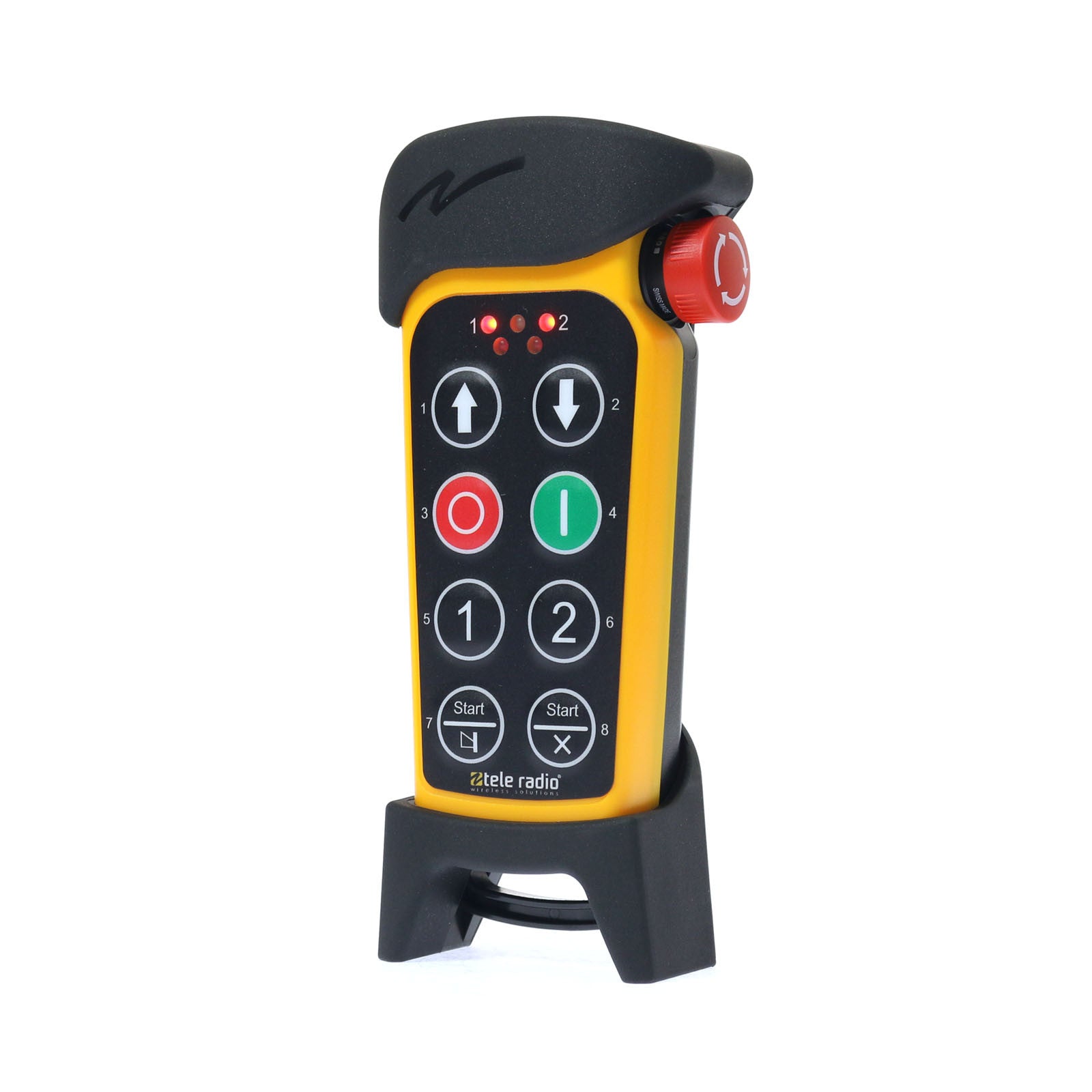 TeleRadio UAE dealer Panther Radio remote control transmitter for cranes and lifting equipment in Abu Dhabi, Dubai, Sharjah, Ras Al Khaimah, Umm Al Quwain UAE