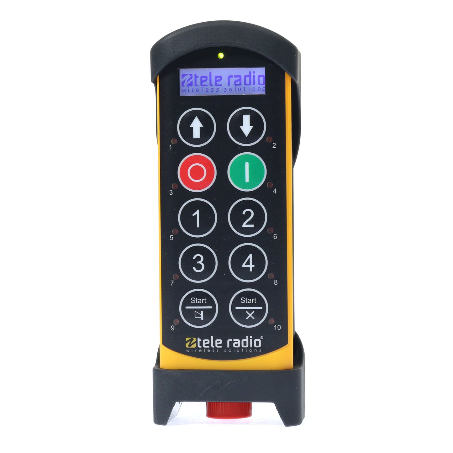 TeleRadio UAE dealer Tiger button type Radio remote control receiver for cranes and lifting equipment in Abu Dhabi, Dubai, Sharjah, Ras Al Khaimah, Umm Al Quwain UAE