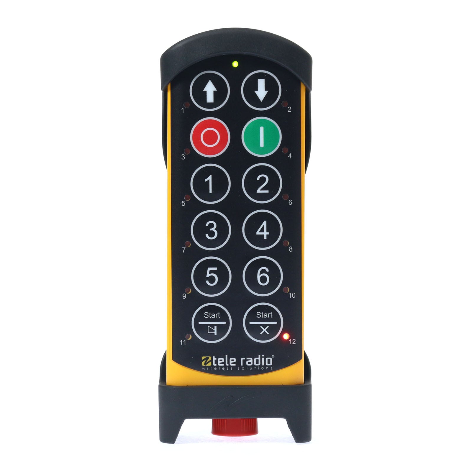 TeleRadio Tiger button type Radio remote control receiver for cranes and lifting equipment in Abu Dhabi, Dubai, Sharjah, Ras Al Khaimah, Umm Al Quwain UAE