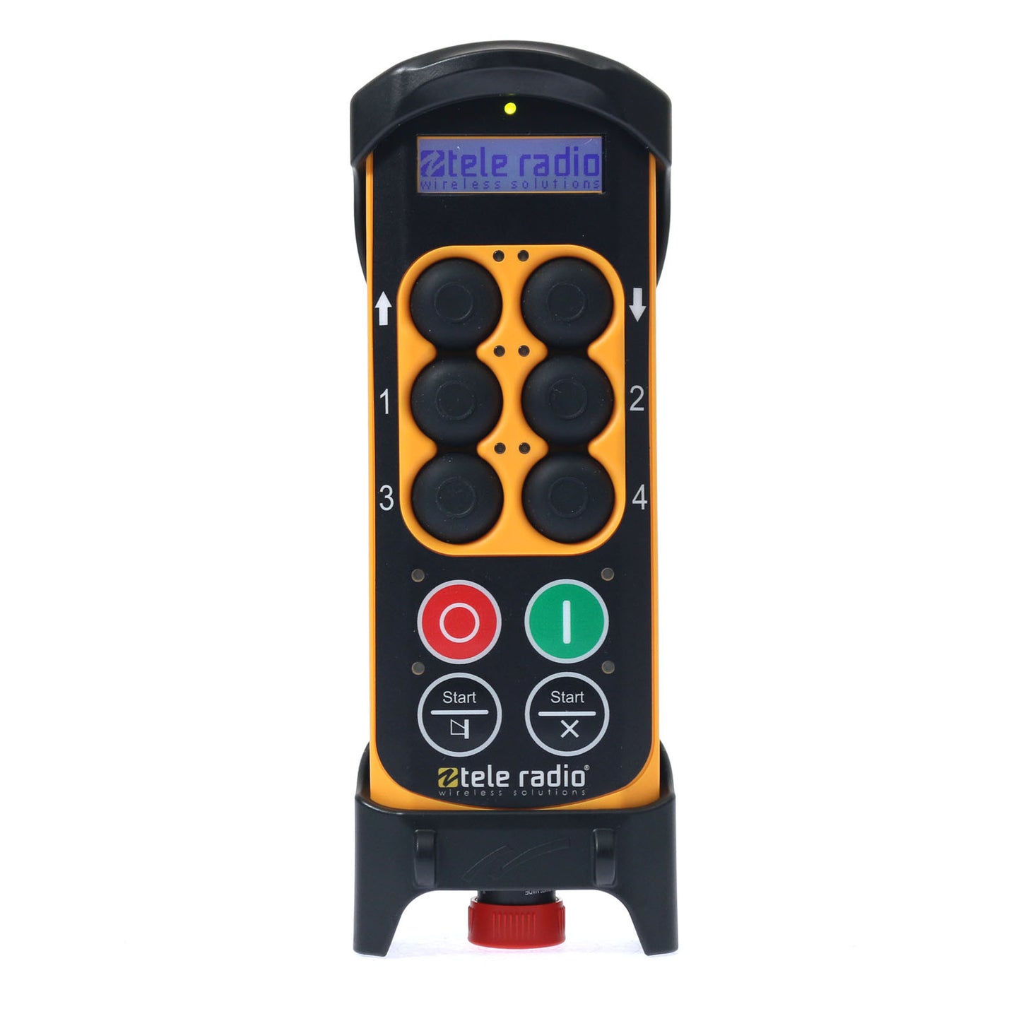 TeleRadio Tiger button type Radio remote control receiver for cranes and lifting equipment in Abu Dhabi, Dubai, Sharjah, Ras Al Khaimah, Umm Al Quwain UAE