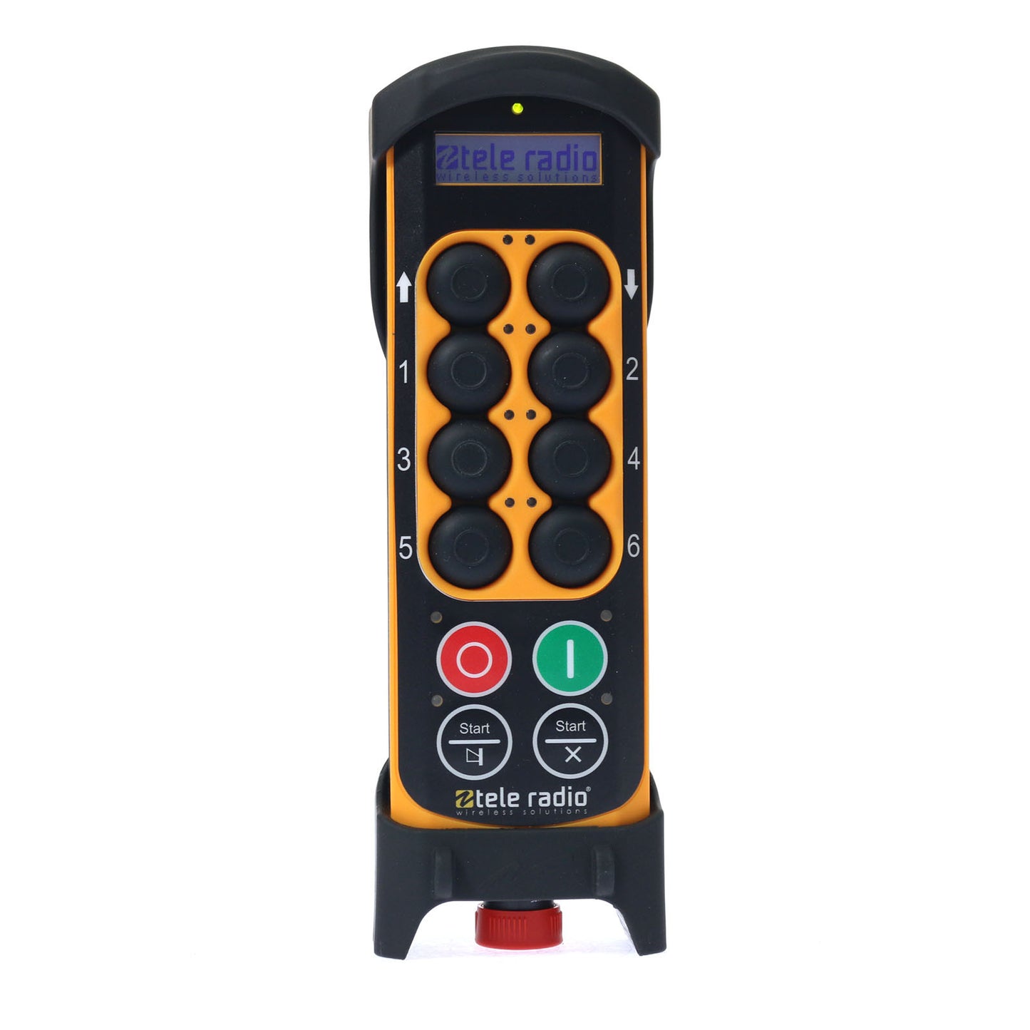 TeleRadio UAE dealer Tiger button type Radio remote control receiver for cranes and lifting equipment in Abu Dhabi, Dubai, Sharjah, Ras Al Khaimah, Umm Al Quwain UAE