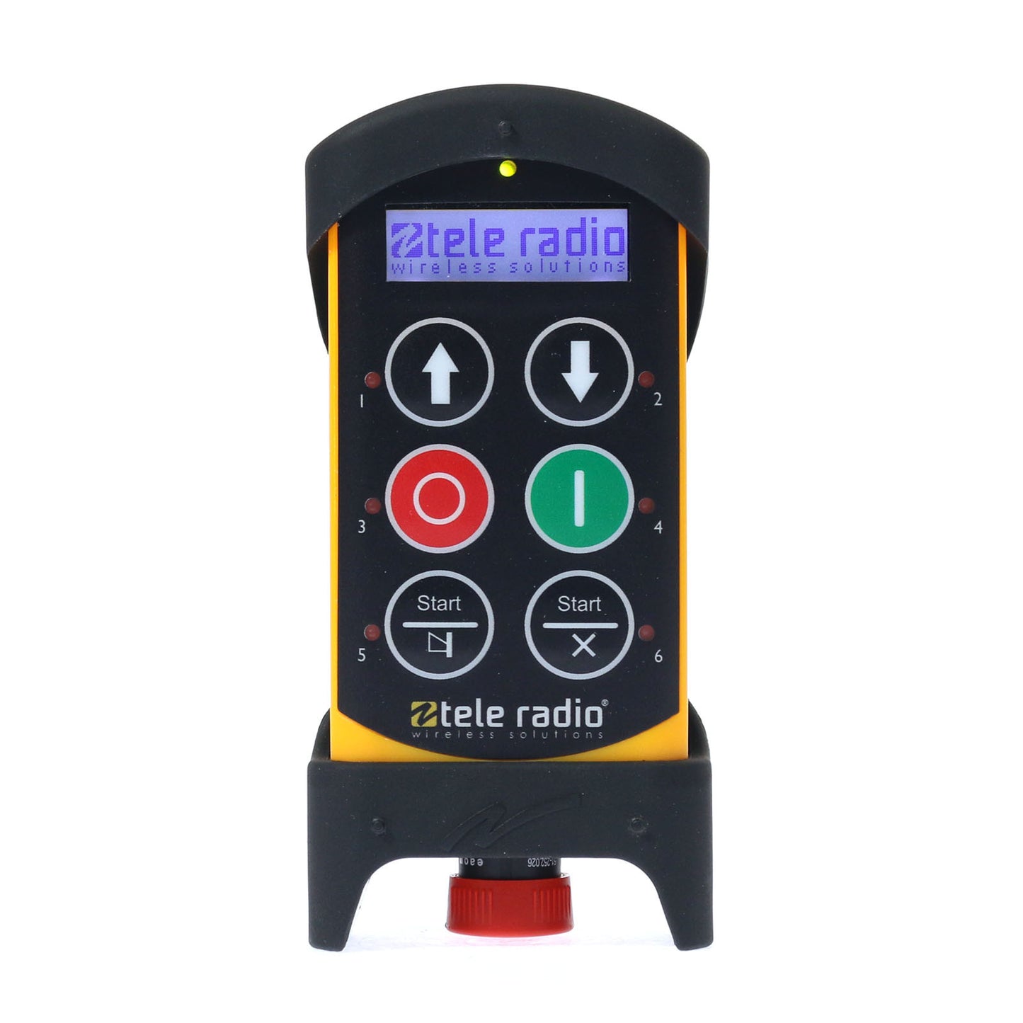 TeleRadio UAE dealer button type Radio remote control receiver for cranes and lifting equipment in Abu Dhabi, Dubai, Sharjah, Ras Al Khaimah, Umm Al Quwain UAE