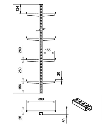 Tractel UAE dealer fall protection steel safety ladder vertical working in height safety equipment suppliers in Abu Dhabi, Dubai, Sharjah, Ras Al Khaimah, Umm Al Quwain UAE