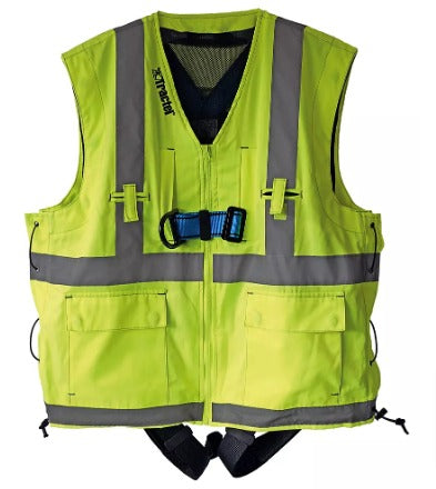 Tractel UAE dealer yellow safety vest high visibility safety equipment suppliers in Abu Dhabi, Dubai, Sharjah, Ras Al Khaimah, Umm Al Quwain UAE