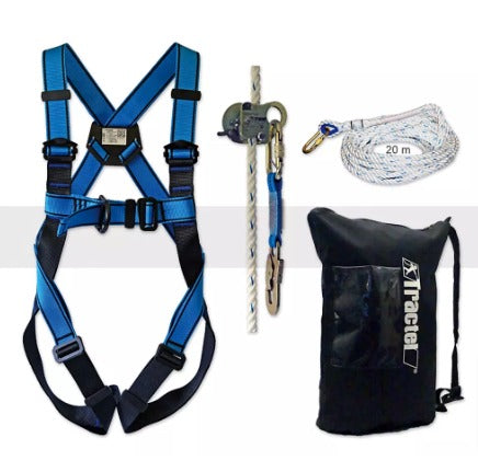 Tractel UAE dealer safety harness kit for roofing safety equipment suppliers in Abu Dhabi, Dubai, Sharjah, Ras Al Khaimah, Umm Al Quwain UAE