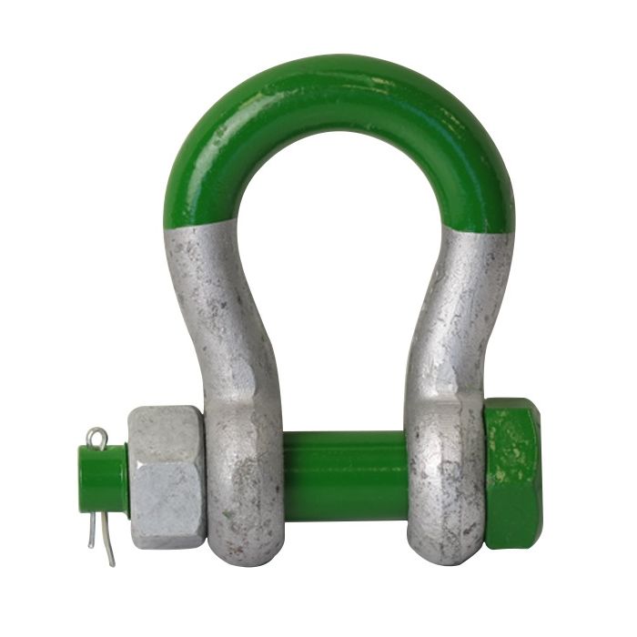 Bow Shackle | Safety Bolt | Grade 80 | WLL: 3.30 to 18.00 Ton