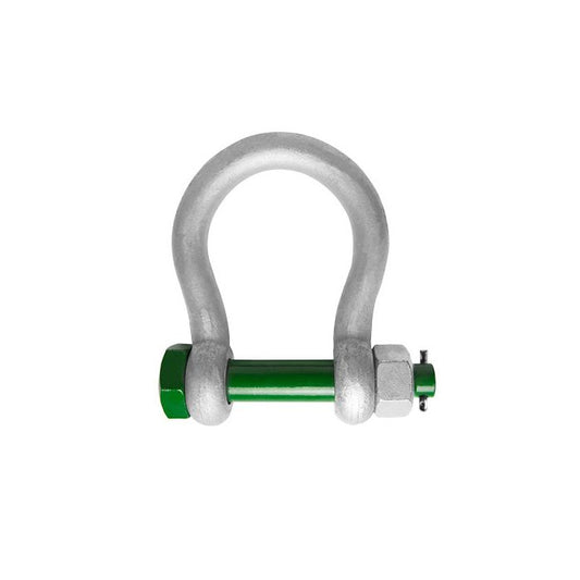 Bow Shackle | Safety Bolt | Extra Wide | Grade 80 | WLL: 4.75 to 16.00 Ton