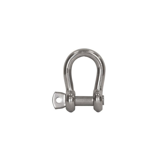 Bow Shackle | Screw Collar Pin | Stainless Steel | WLL: 0.40 to 6.00 Ton