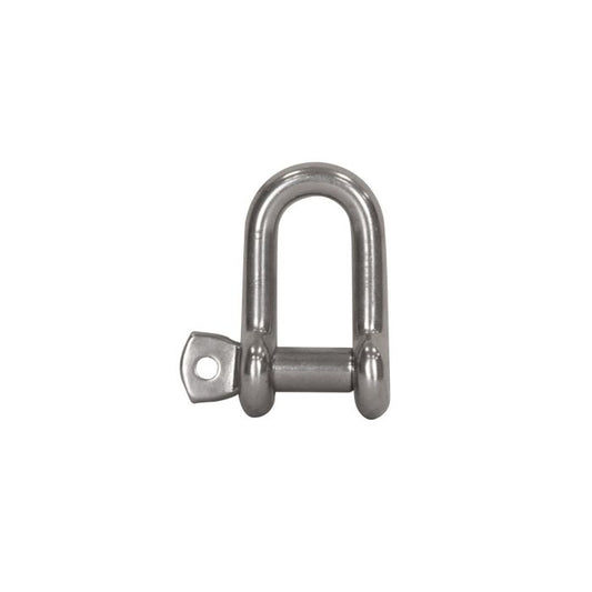 Dee Shackle | Screw Collar Pin | Stainless Steel | WLL: 0.40 to 6.00 Ton