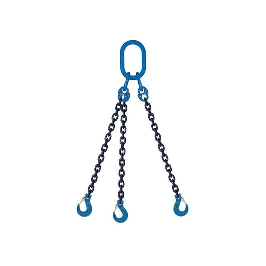 Lifting Chain | 3 Crossroads Slings | Grade 100 | WLL : 2.1 to 10.05 Ton