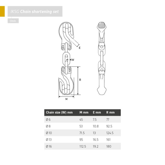 Shortening Set | Chain